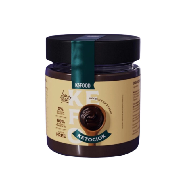 Hasselnöt- & Kakaokräm Keto 250g