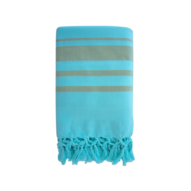 Fouta Turkuaz i Ekologisk Bomull 200x100cm