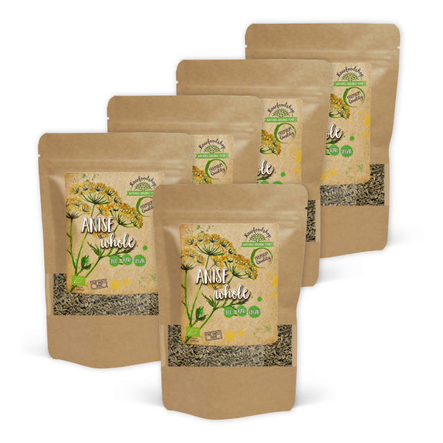 Anis Frön Hela EKO 50g x 5 paket