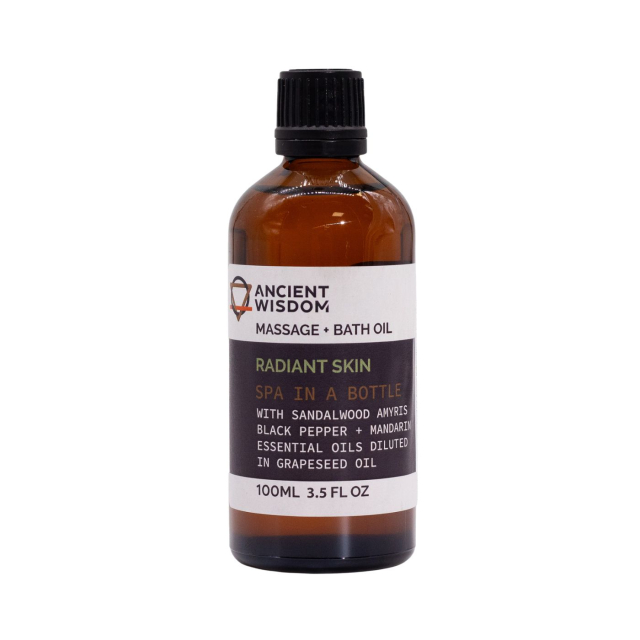 Sandalwood Glow Massageolja 100ml