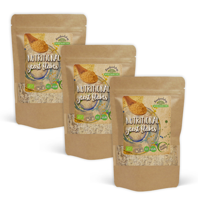 Näringsjäst Flakes EKO 250g x 3 paket