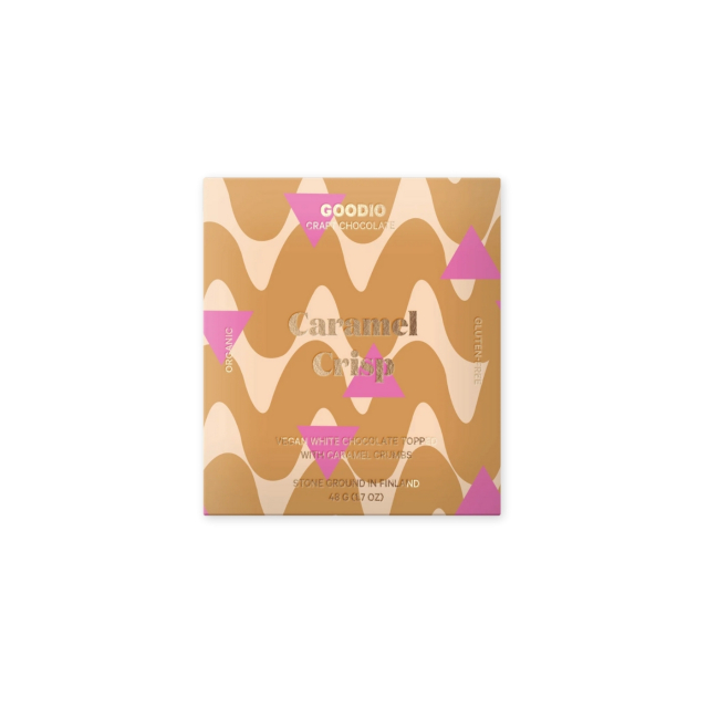 Caramel Crisp Vit Choklad EKO 48g