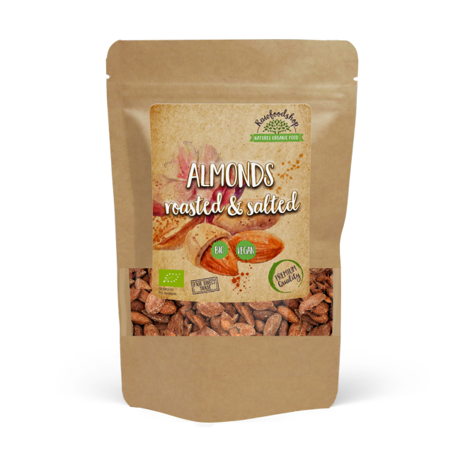 Mandel rostade & saltade EKO 200g