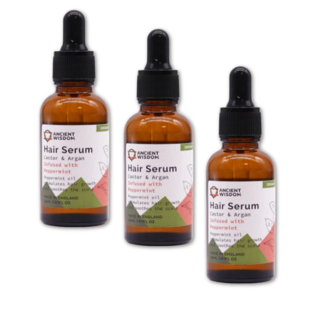 Hårserum Herbal EKO 30ml x 3 flaskor