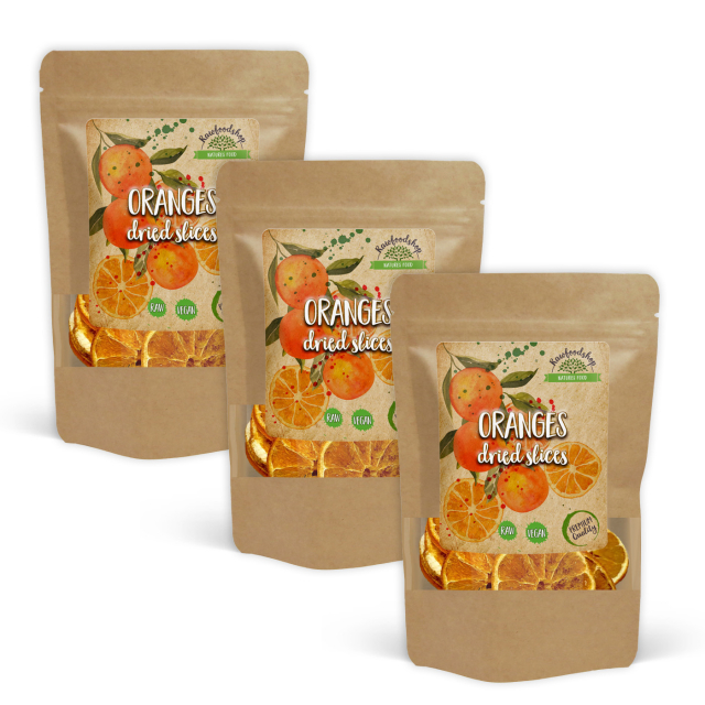 Apelsiner Torkade 100g x 3 paket