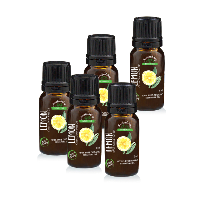 Citron Eterisk Olja EKO 10ml x 5 paket