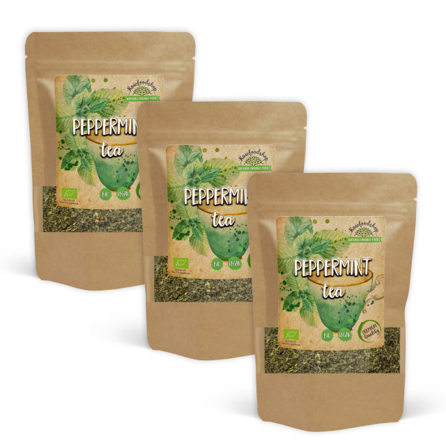 Pepparmint Te EKO 100g x 3 paket