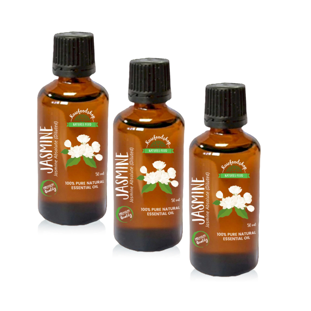 Jasmin Eterisk Olja 50ml x 3 flaskor