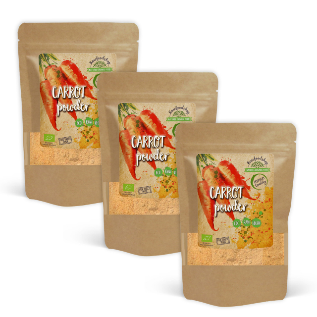 Morotspulver EKO 100g x 3 paket
