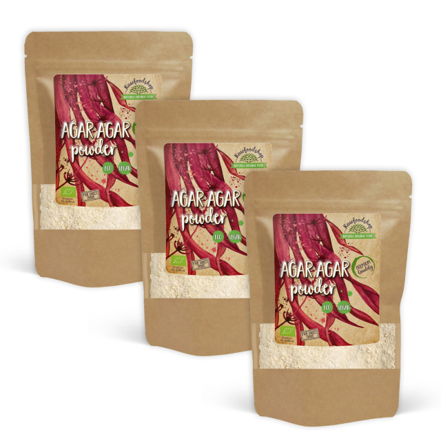 Agar Agar pulver EKO 200g x 3 paket