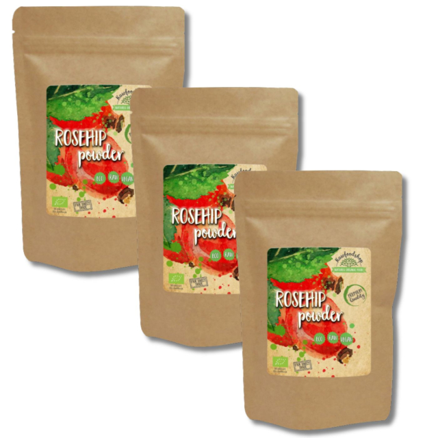 Nyponpulver EKO 100g x 3 paket