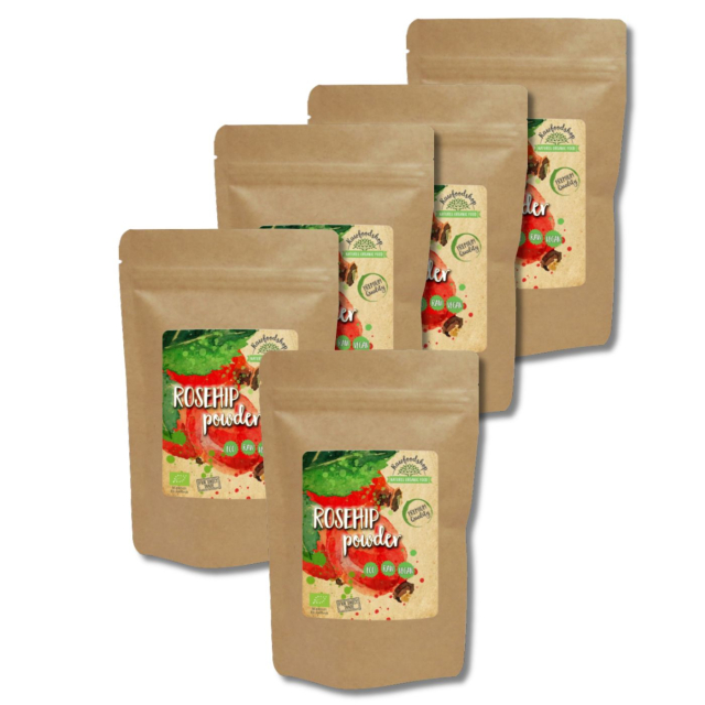 Nyponpulver EKO 100g x 5 paket