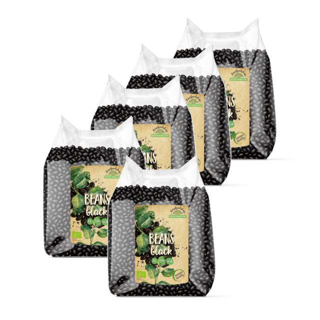 Bönor Svarta EKO 1kg x 5 paket