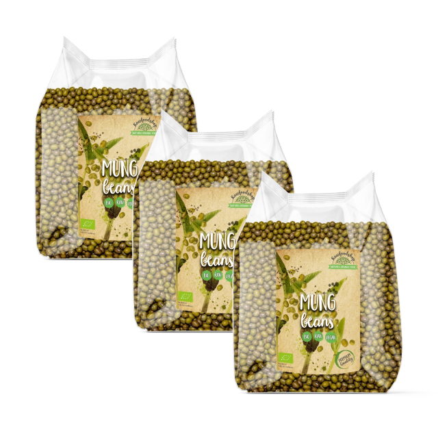 Mungbönor EKO 1kg x 3 paket