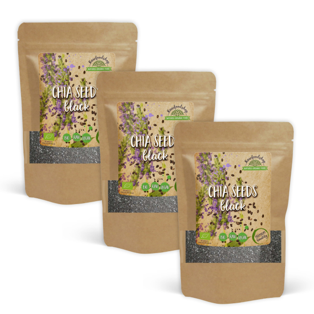 Chiafrön Svarta EKO 1kg x 3 paket