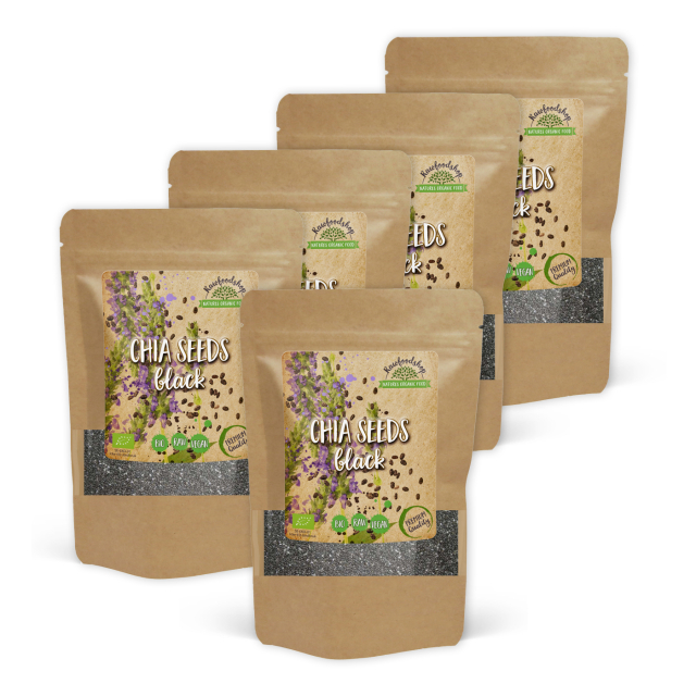 Chiafrön Svarta EKO 1kg x 5 paket