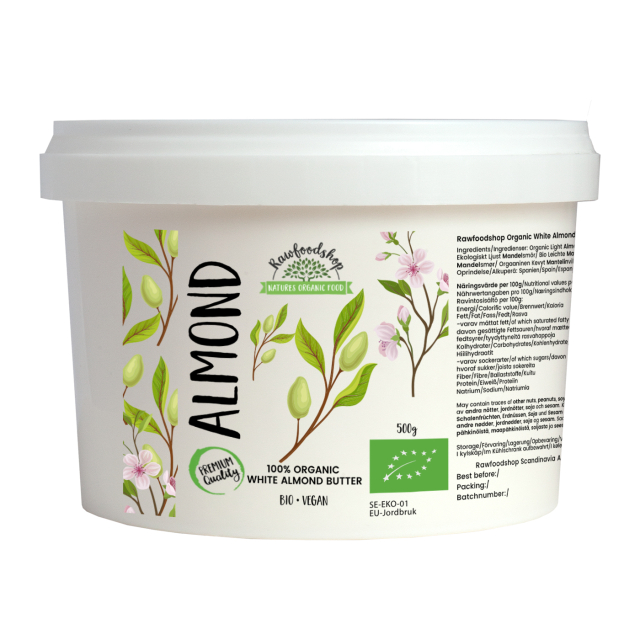 Mandelsmör Ljust EKO 500g