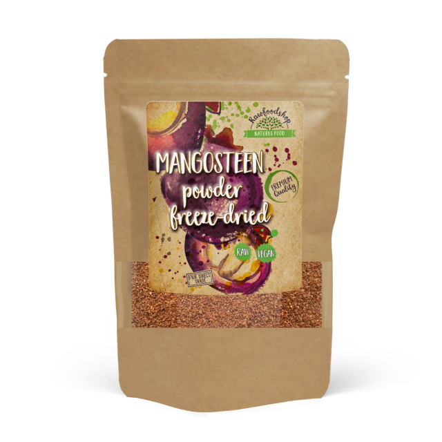 Mangostan Pulver Frystorkad 125g