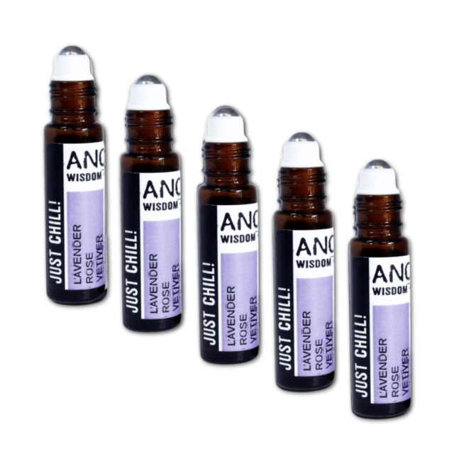 Just Chill Essential Oil Blend Roll On 10ml x 5 flaskor