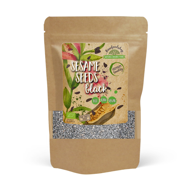 Sesamfrön Svarta EKO 500g