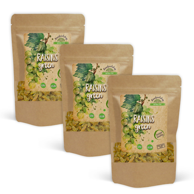 Russin Gröna 200g x 3 paket