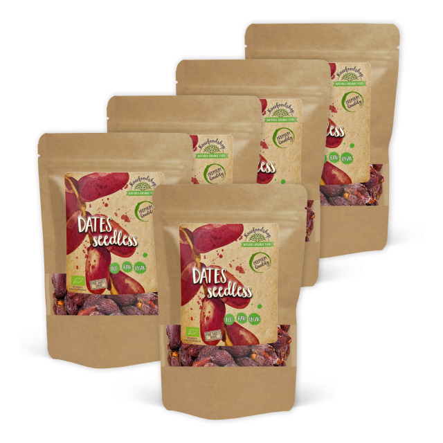 Dadlar urkärnade EKO 500g x 5 paket
