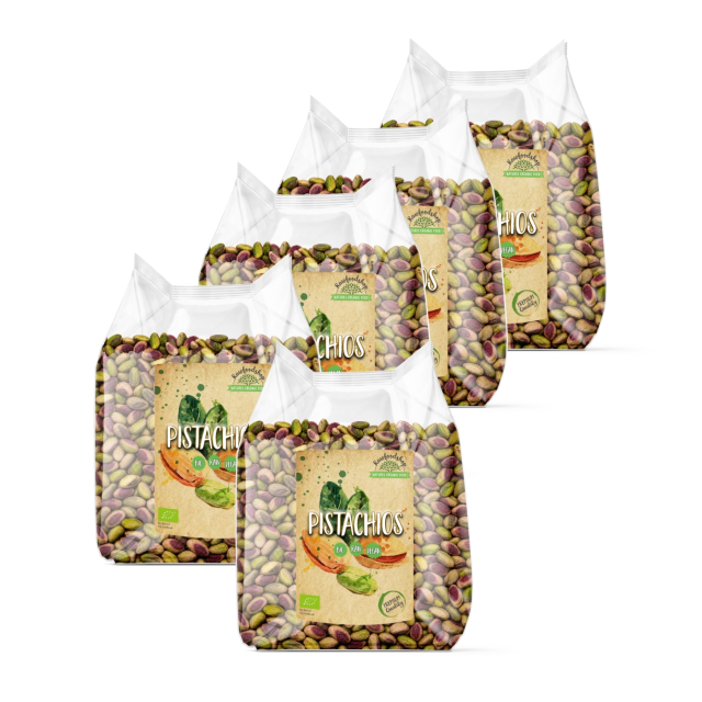 Pistagenötter Premium RAW EKO 500g x 5 paket