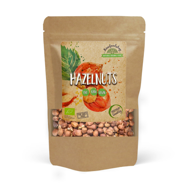 Hasselnötter Premium RAW EKO 500g
