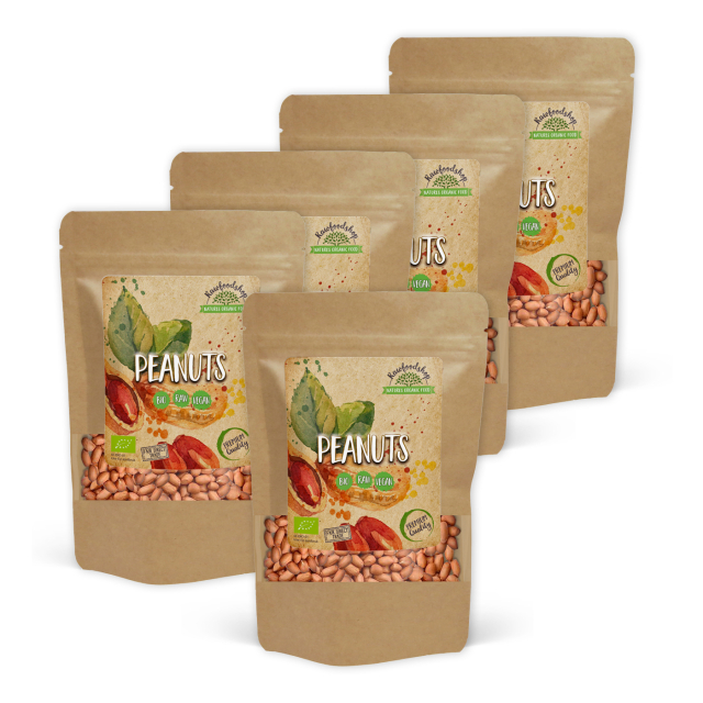 Jordnötter Premium RAW EKO 500g x 5 paket