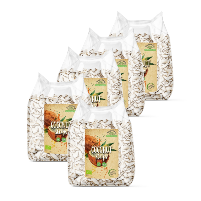 Kokosnöt i strimlor EKO 400g x 5 paket