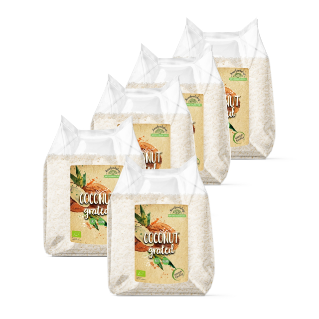 Kokos Riven Premium EKO 500g x 5 paket