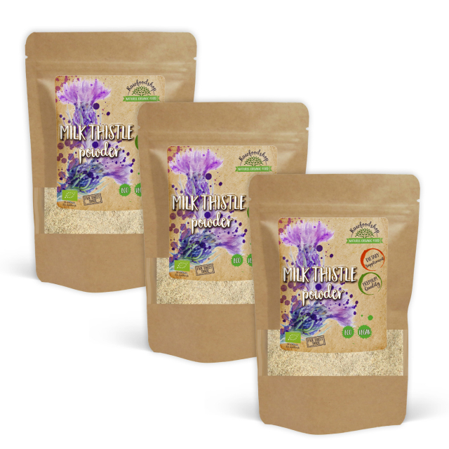Milk Thistle Pulver EKO 250g x 3 paket