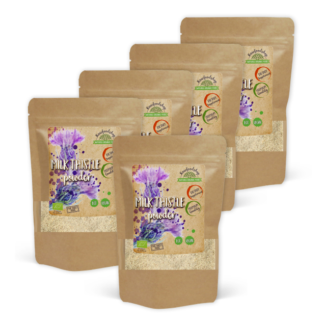 Milk Thistle Pulver EKO 250g x 5 paket