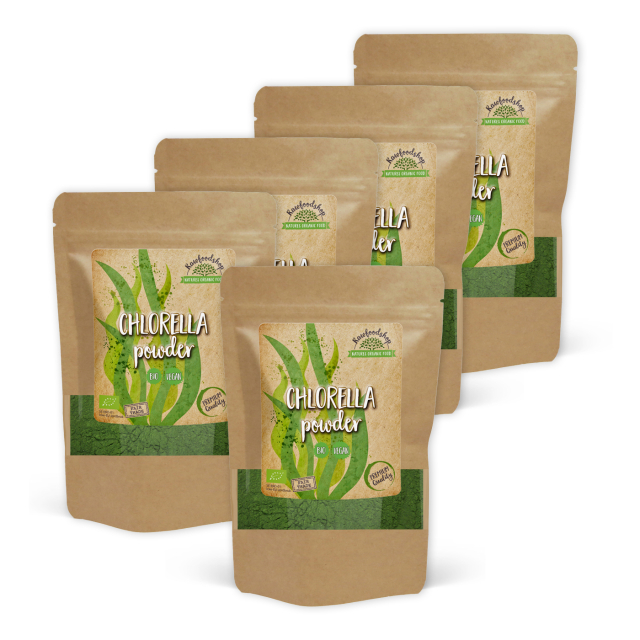 Chlorella Pulver EKO 125g x 5 paket