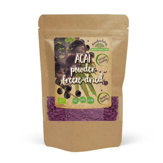 Acai Pulver Frystorkad EKO 250g