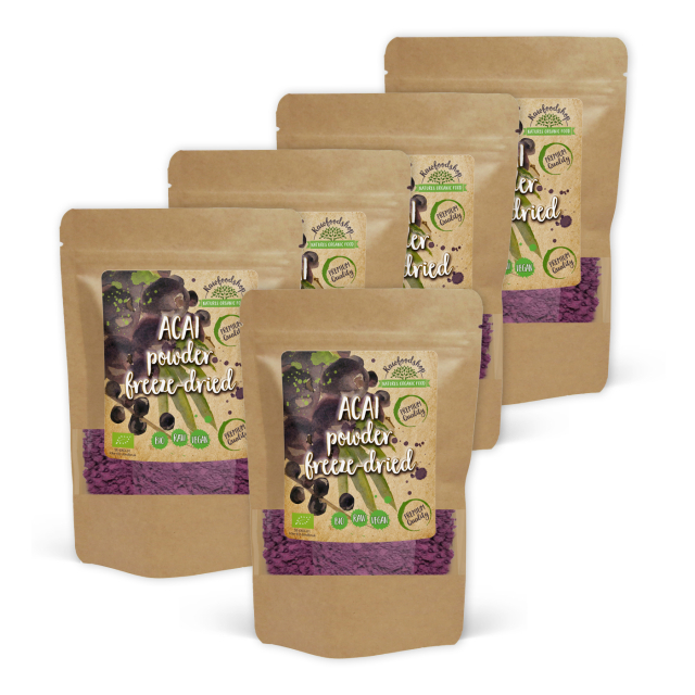 Acai Pulver Frystorkad EKO 125g x 5 paket