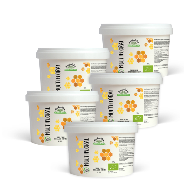 Blomsterhonung Kallrörd EKO 500g x 5 paket