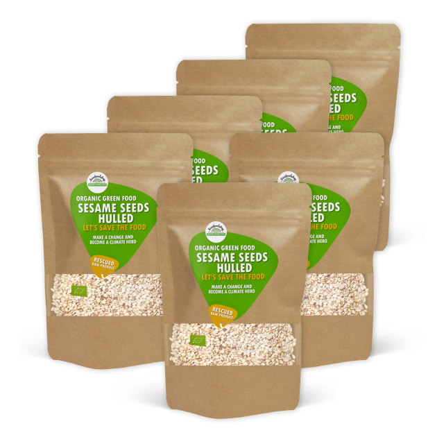 Sesamfrön skalade EKO 1kg x 6 paket
