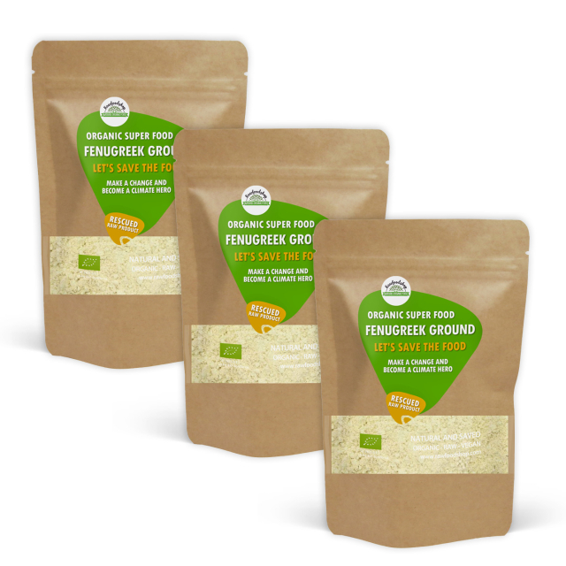Bockhornsklöver Mald EKO 250g x 3 paket