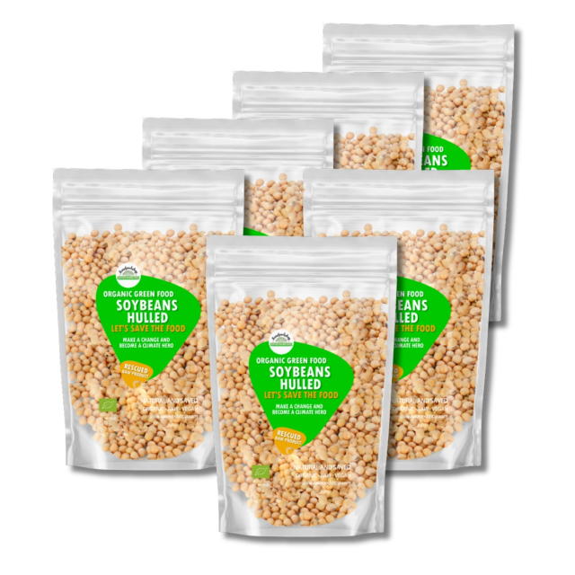 Sojabönor Skalade EKO 1kg x 6 paket