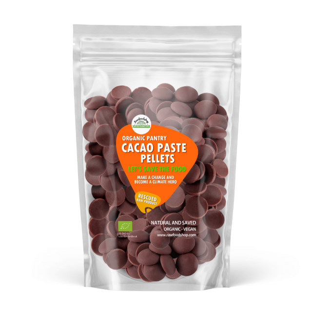 Kakaomassa Pellets RAW EKO 1kg