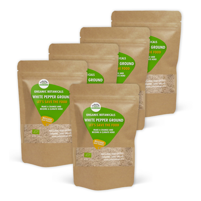 Vitpeppar Mald EKO 500g 5st paket