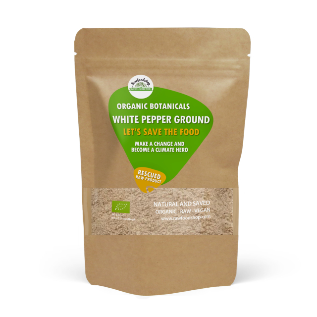 Vitpeppar Mald EKO 500g