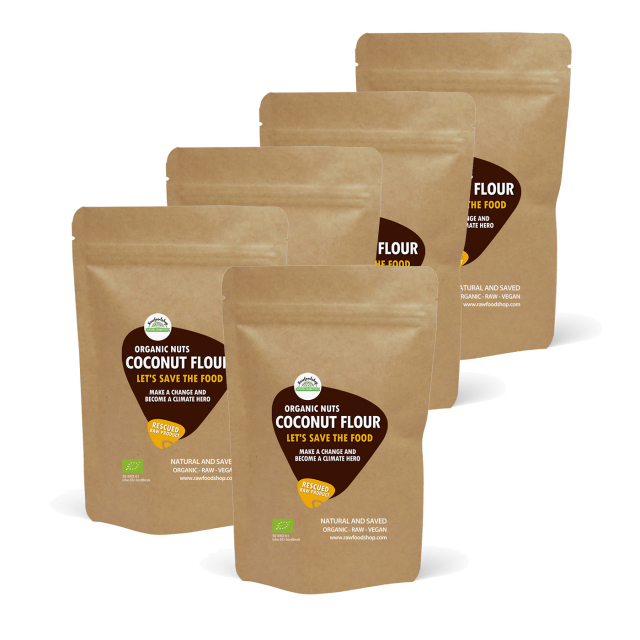 Kokosmjöl RAW EKO 1kg 5st paket