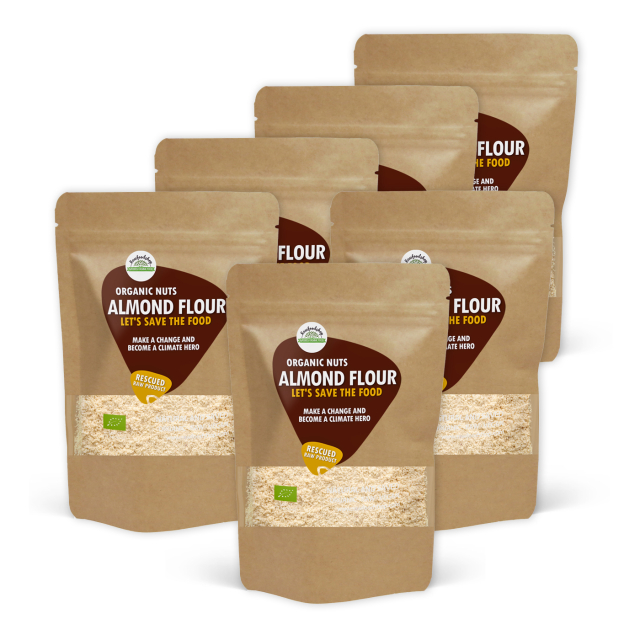 Mandelmjöl RAW EKO 1kg x 6 paket 