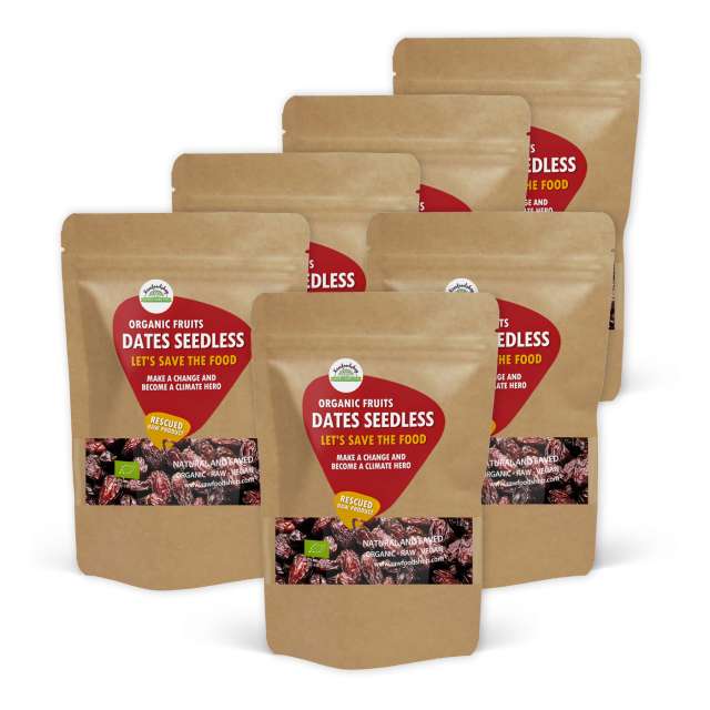 Dadlar urkärnade EKO 1kg x 6 paket