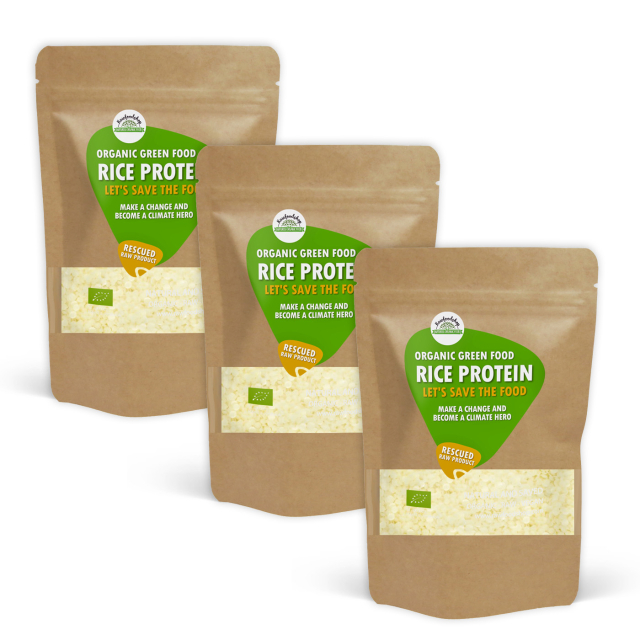 Risproteinpulver Rå Kraft EKO 1kg x 3 paket