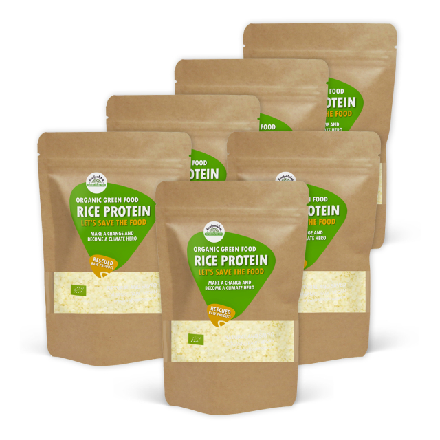 Risproteinpulver Rå Kraft EKO 1kg x 6 paket