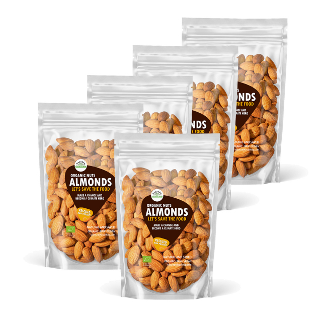 Mandel RAW EKO 1kg 5st paket