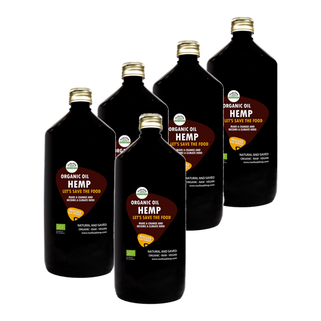 Hampaolja EKO 1000 ml 5st